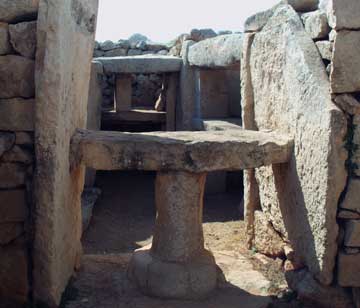Altars at Mnajdra