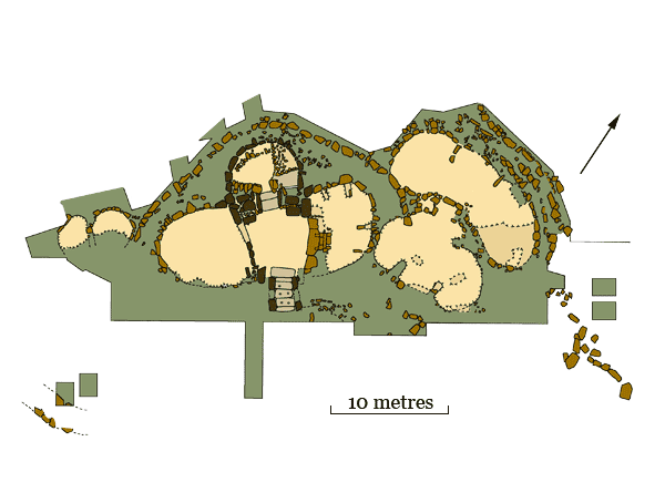 Plan of Skorba