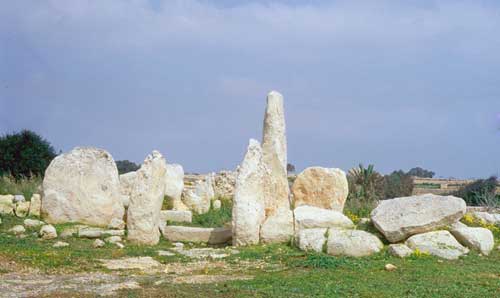 Entrance to the North Temple at Hagar Qim