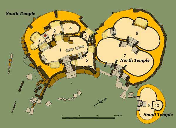 Plan of Mnajdra