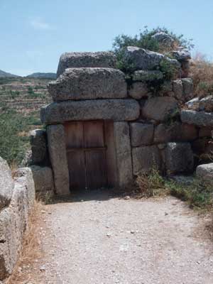 Interior of the Postern Gate