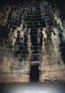 Entrance to the Side Chamber in the Treausury of Atreus