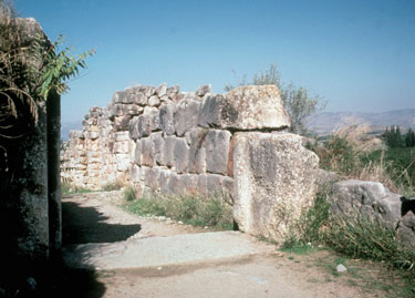 Tiryns. Great Gate & Passageway