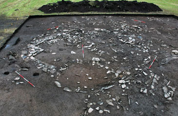 Overhead of Trench P in 2007