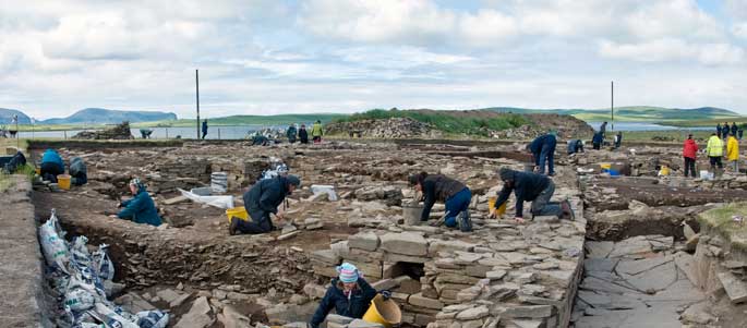 Excavations in Trench P.2012