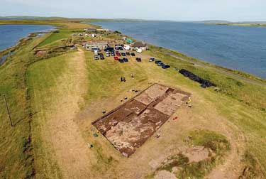 Aerial of Trench T from the South