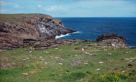 Cliffs at Isbister, South Ronaldsay