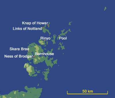 Neolithic Settlements in Orknesy