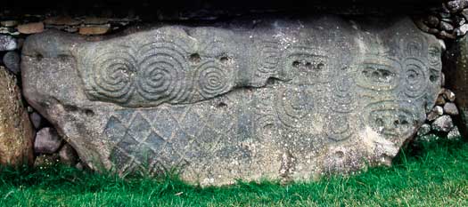 Kerbstone 52 from Newgrange