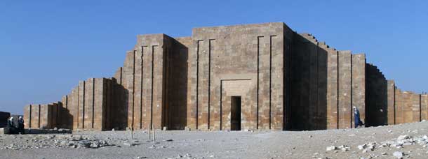 Entrance to the Djoser Pyramid Complex