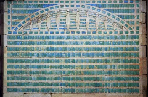 Faience Panel