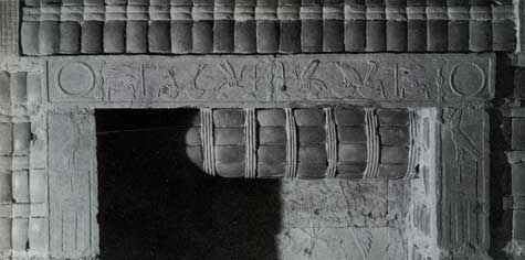 Door Frame in Gallery beneath the South Tomb