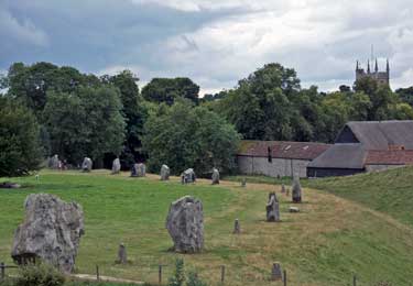 Avebury Henge. Ring of Orthostats