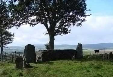 Old Keig. Recumbent Stone Circle